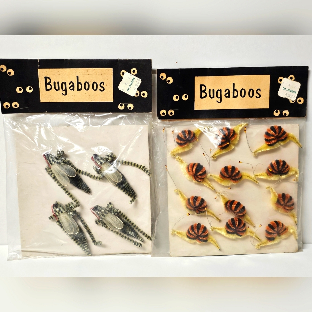 1950's Bugaboos Snail & Grasshopper Toys